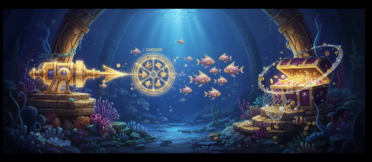 How to play fishing on TAYA365