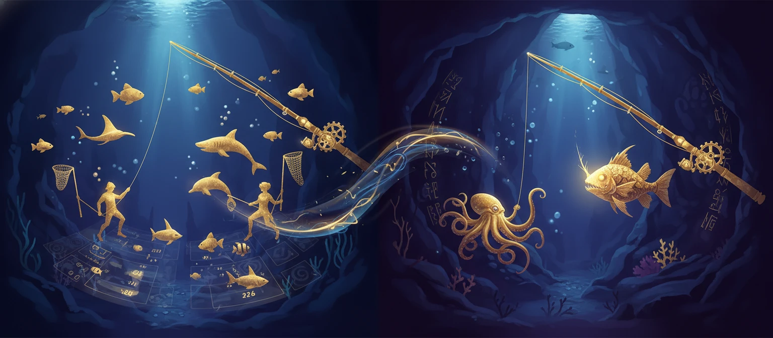 Multiplayer versus solo fishing