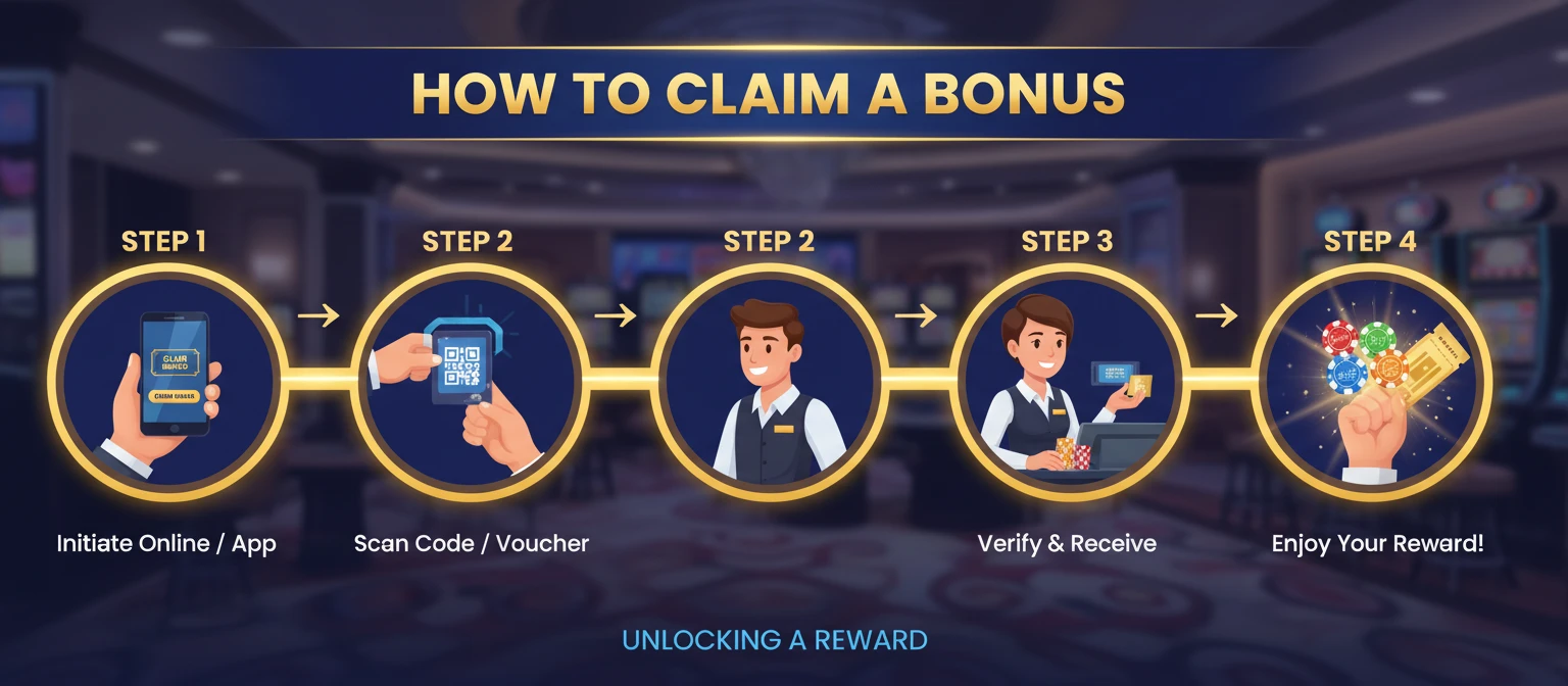 How to claim a bonus on TAYA365